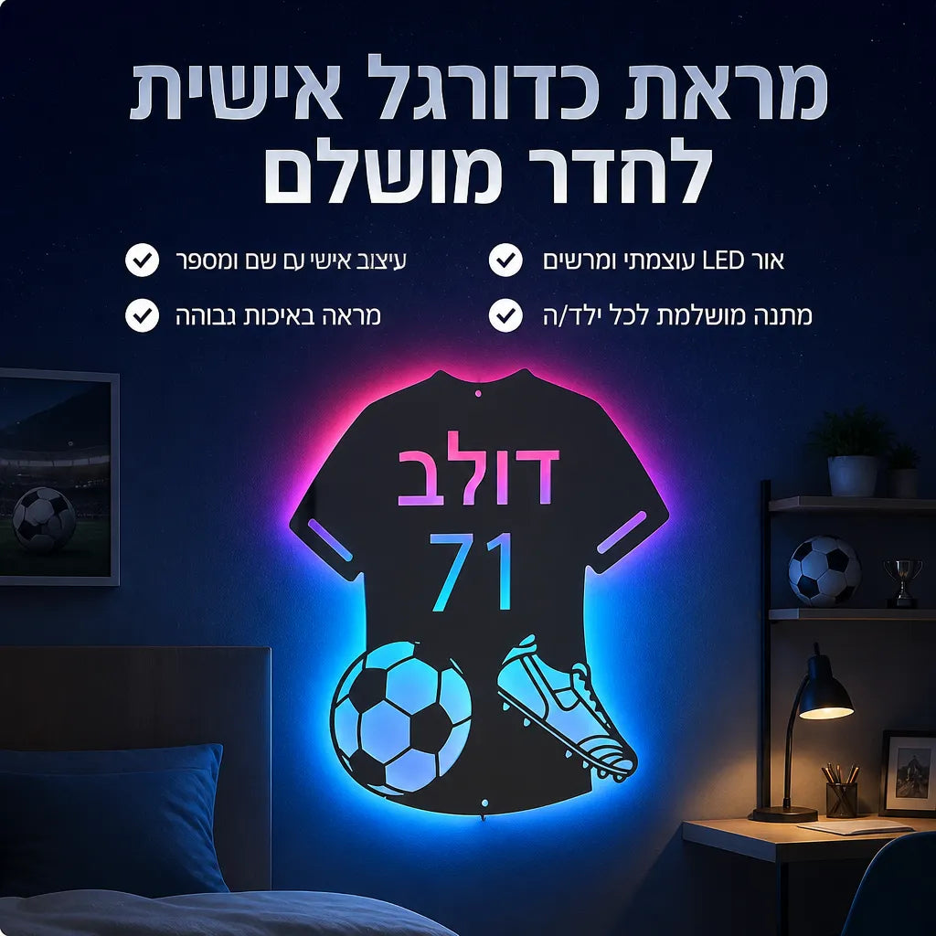 מראה LED מעוצבת בהתאמה אישית